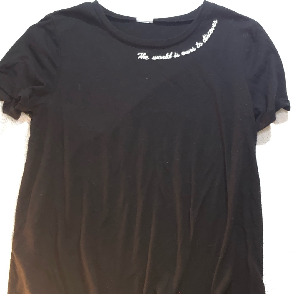 Black shirt